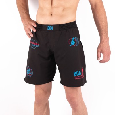 Shorts de combate con aberturas - Velha Boipeba
