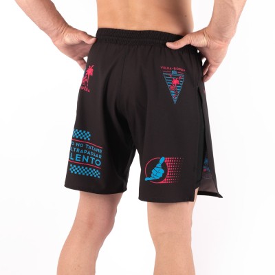 Shorts de combate con aberturas - Velha Boipeba