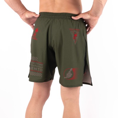 Shorts de combate con aberturas - Velha Boipeba