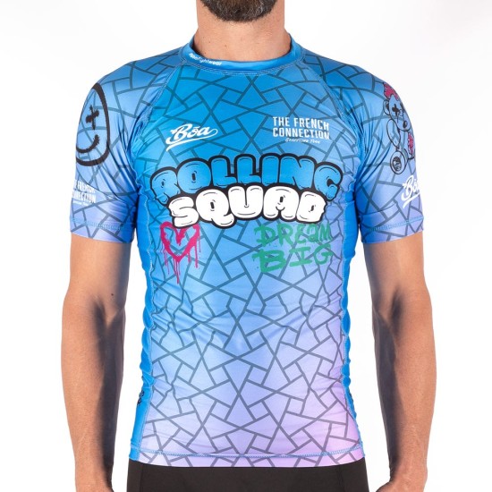 Rashguard Grappling Nogi Rolling Squad - French Connection