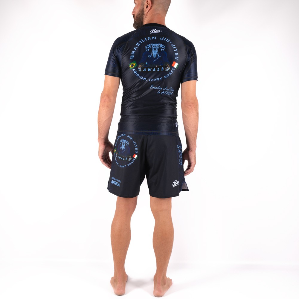 Форма для борьбы с джиу-джитсу клуба Awalé BJJ Abidjan