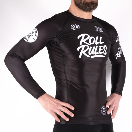 No-Gi Jiu-Jitsu Rashguard - Roll Rules