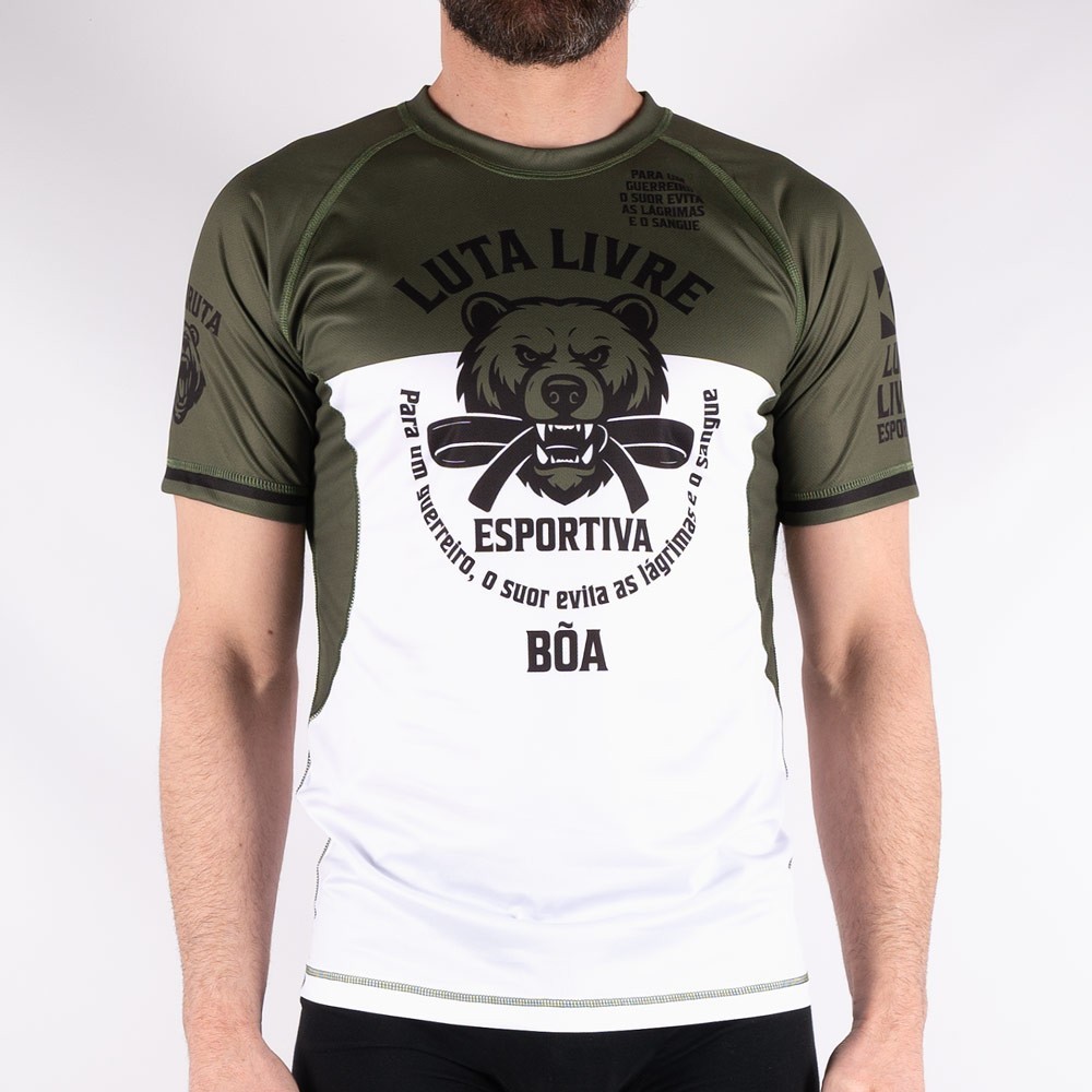 Camiseta Deportiva Transpirable Luta Livre - Raiz Esportiva