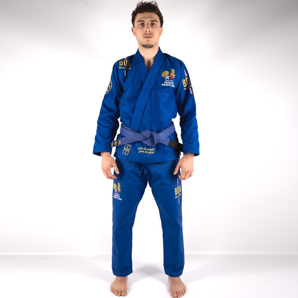 BJJ Kimono Wettkampf - Französisches Team