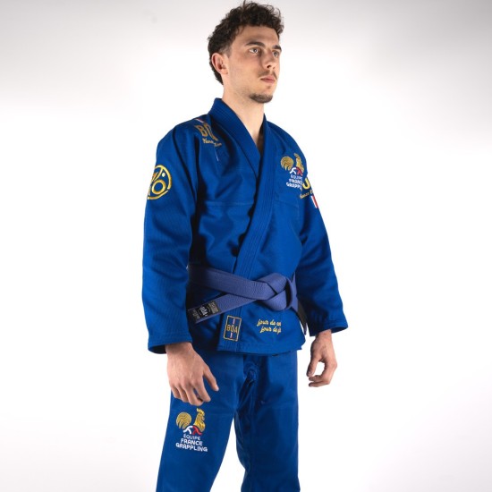 BJJ Kimono Wettkampf - Französisches Team