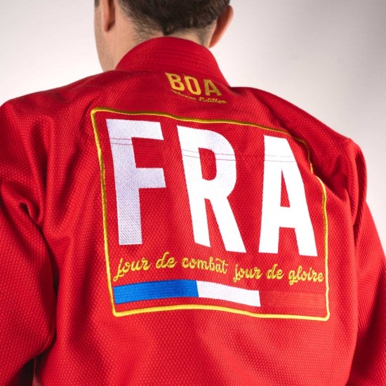 Соревновательное кимоно по BJJ - сборная Франции