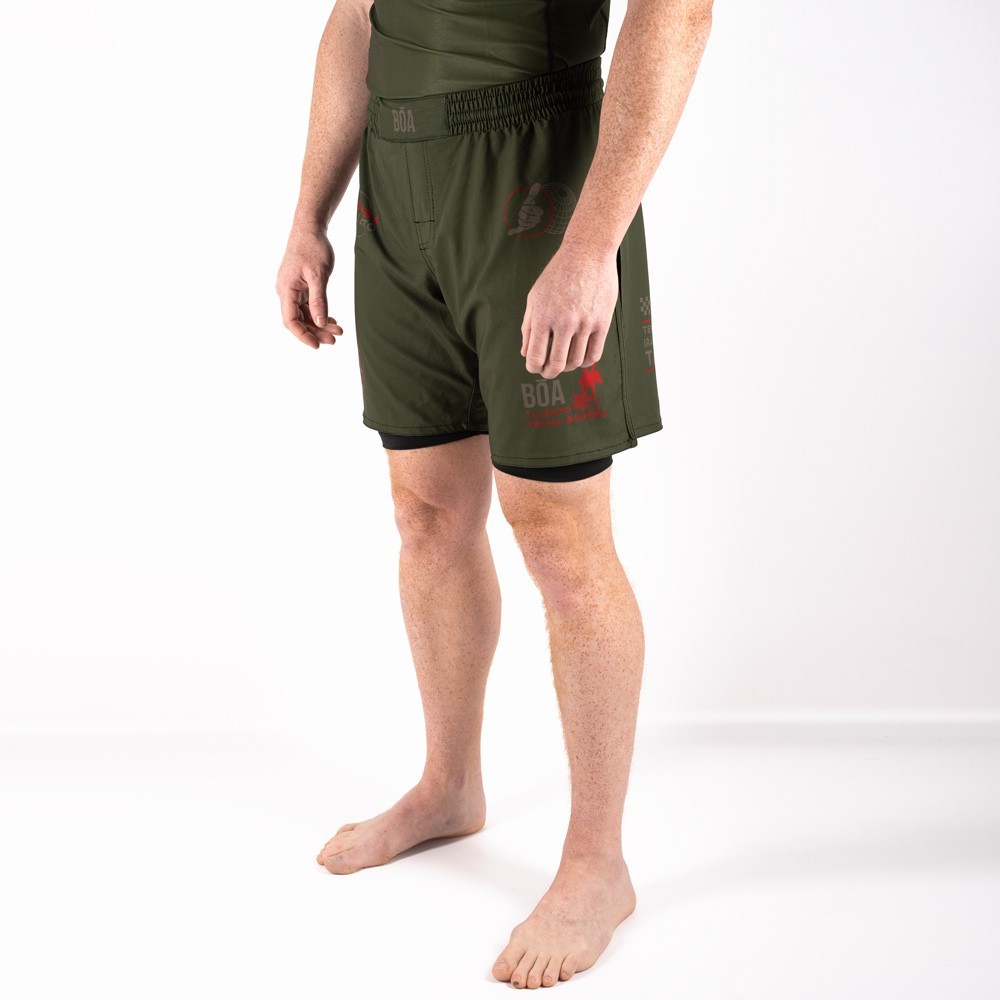 Combat Shorts Split-Leg - Velha Boipeba
