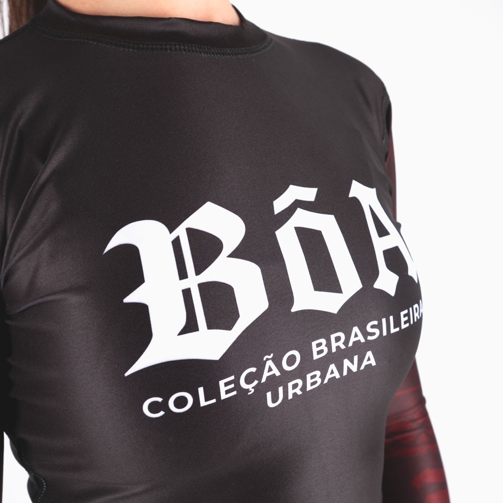 Rashguard Donna No-Gi Grappling - Coleção Raiz Urbana