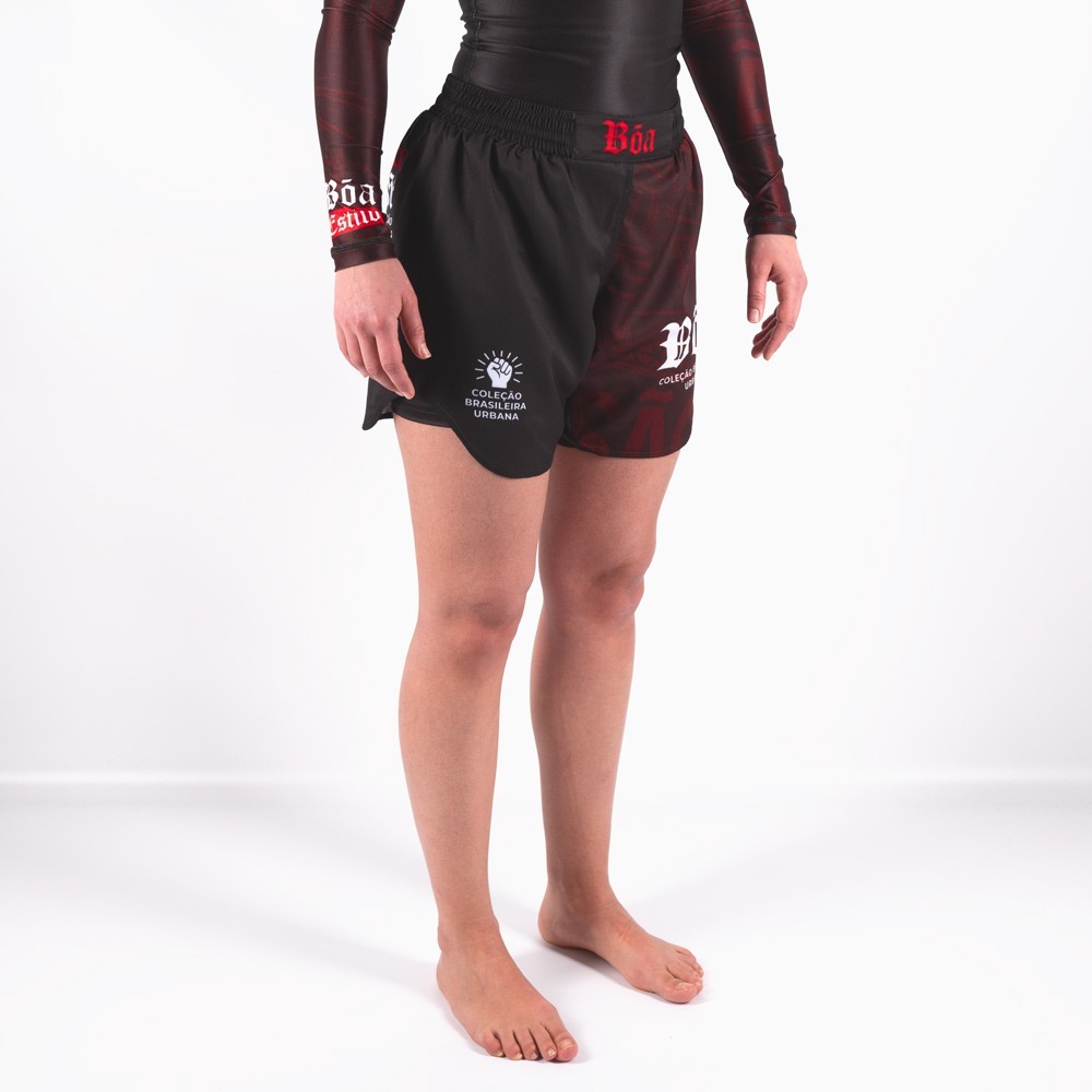 Short Femme No-Gi Grappling - Coleção Raiz Urbana