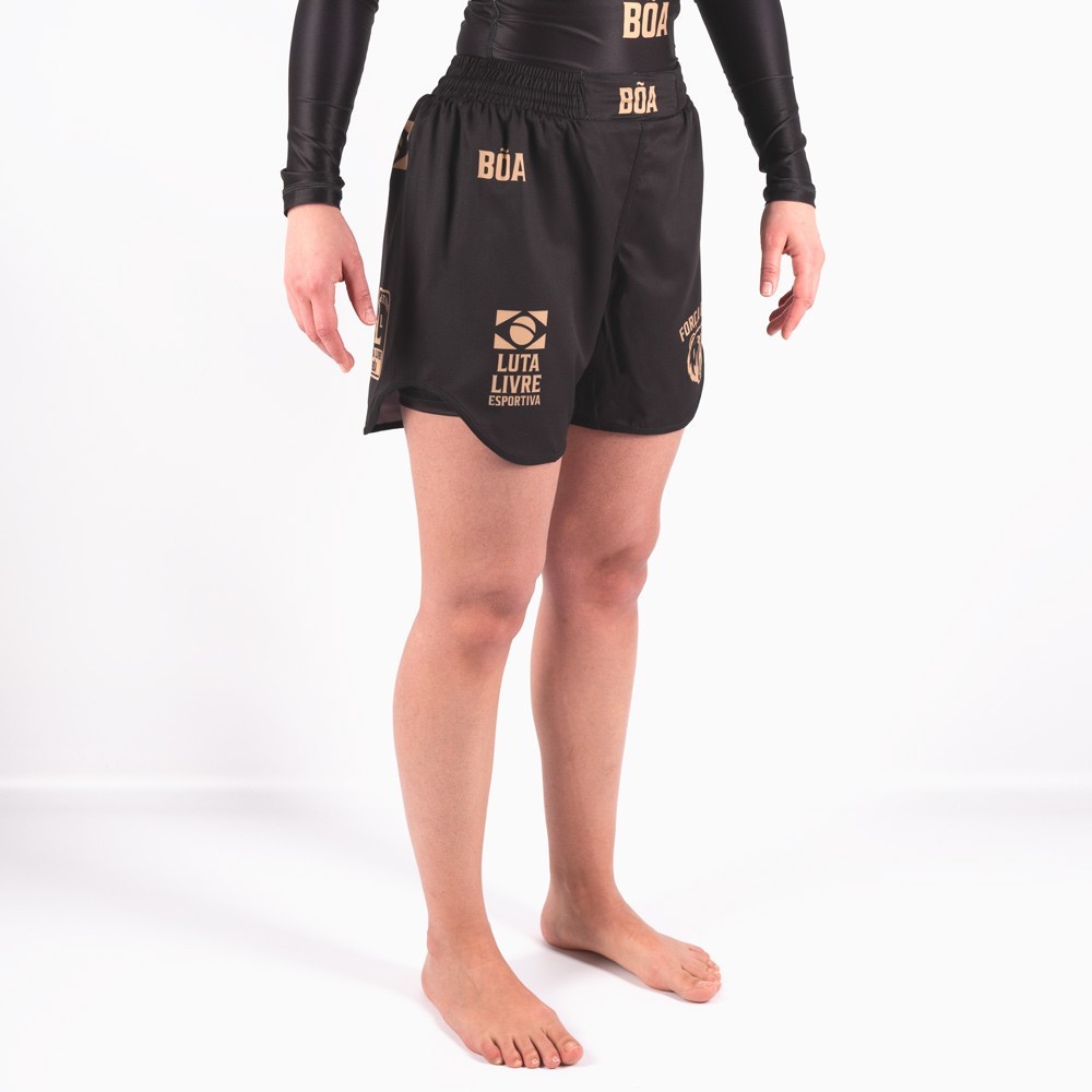 Short Donna Luta Livre No-Gi - Coleção Raiz Esportiva
