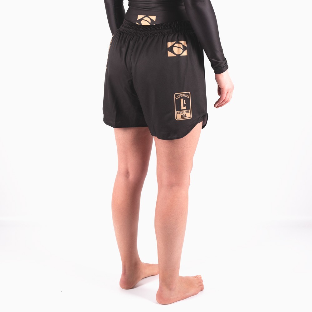 Short Feminino Luta Livre No-Gi - Coleção Raiz Esportiva