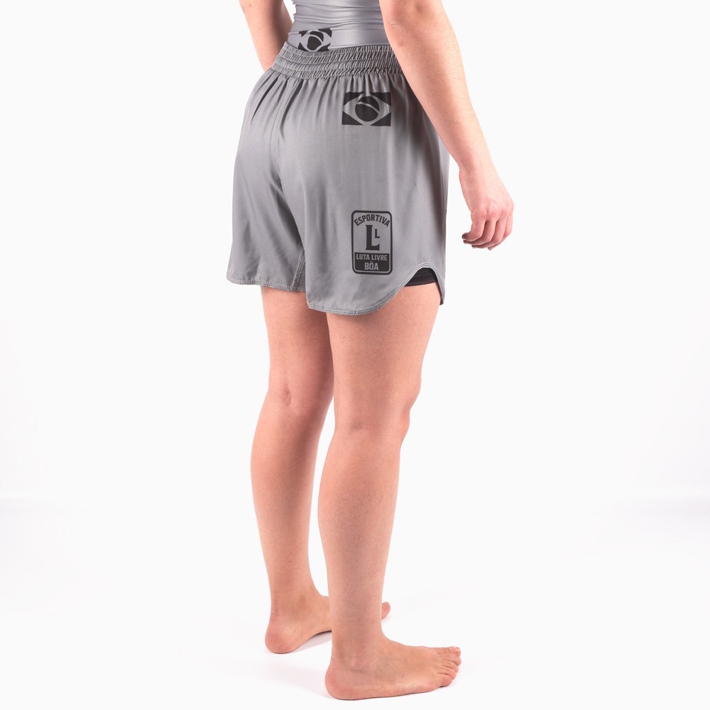 Short Mujer Luta Livre No-Gi - Coleção Raiz Esportiva