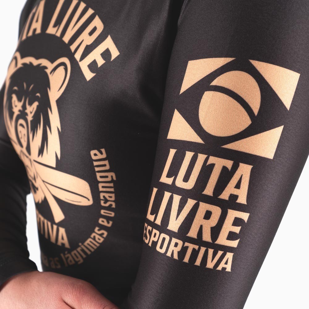 Rashguard Mujer Luta Livre No-Gi - Coleção Raiz Esportiva