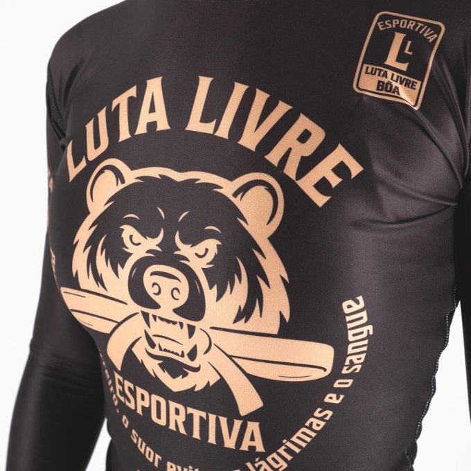 Rashguard Femme Luta Livre No-Gi - Coleção Raiz Esportiva