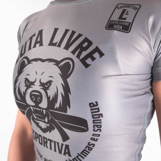 Damen Luta Livre No-Gi Rashguard - Coleção Raiz Esportiva