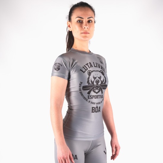 Rashguard Mujer Luta Livre No-Gi - Coleção Raiz Esportiva