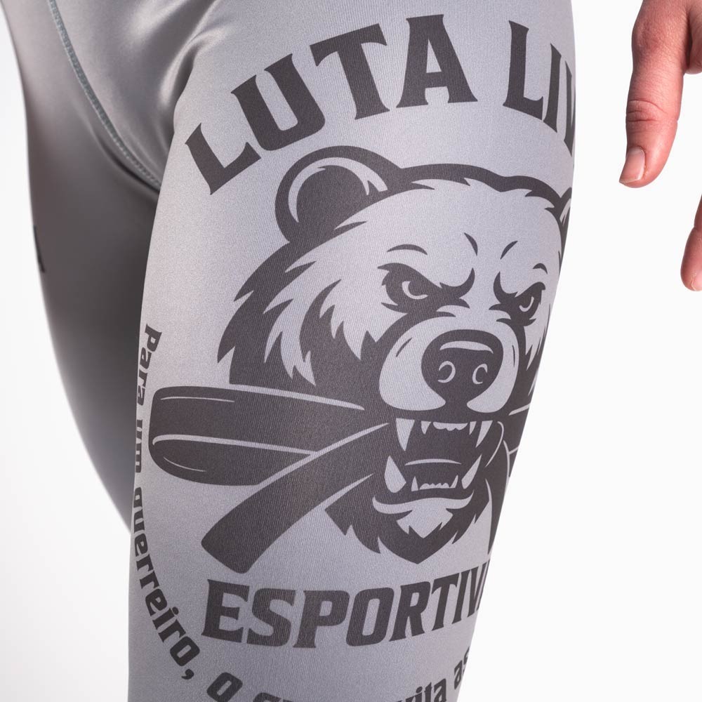 Legging Feminina Luta Livre No-Gi - Coleção Raiz Esportiva