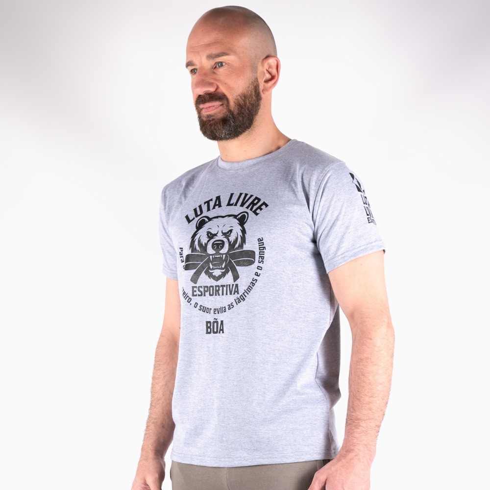 Мужская футболка Luta Livre - Coleção Raiz Esportiva