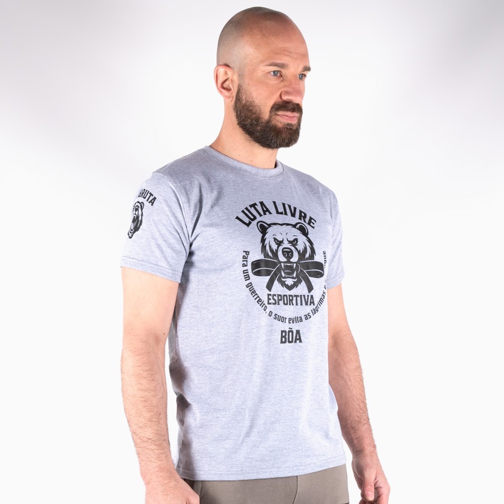 Herren Luta Livre T-Shirt - Coleção Raiz Esportiva