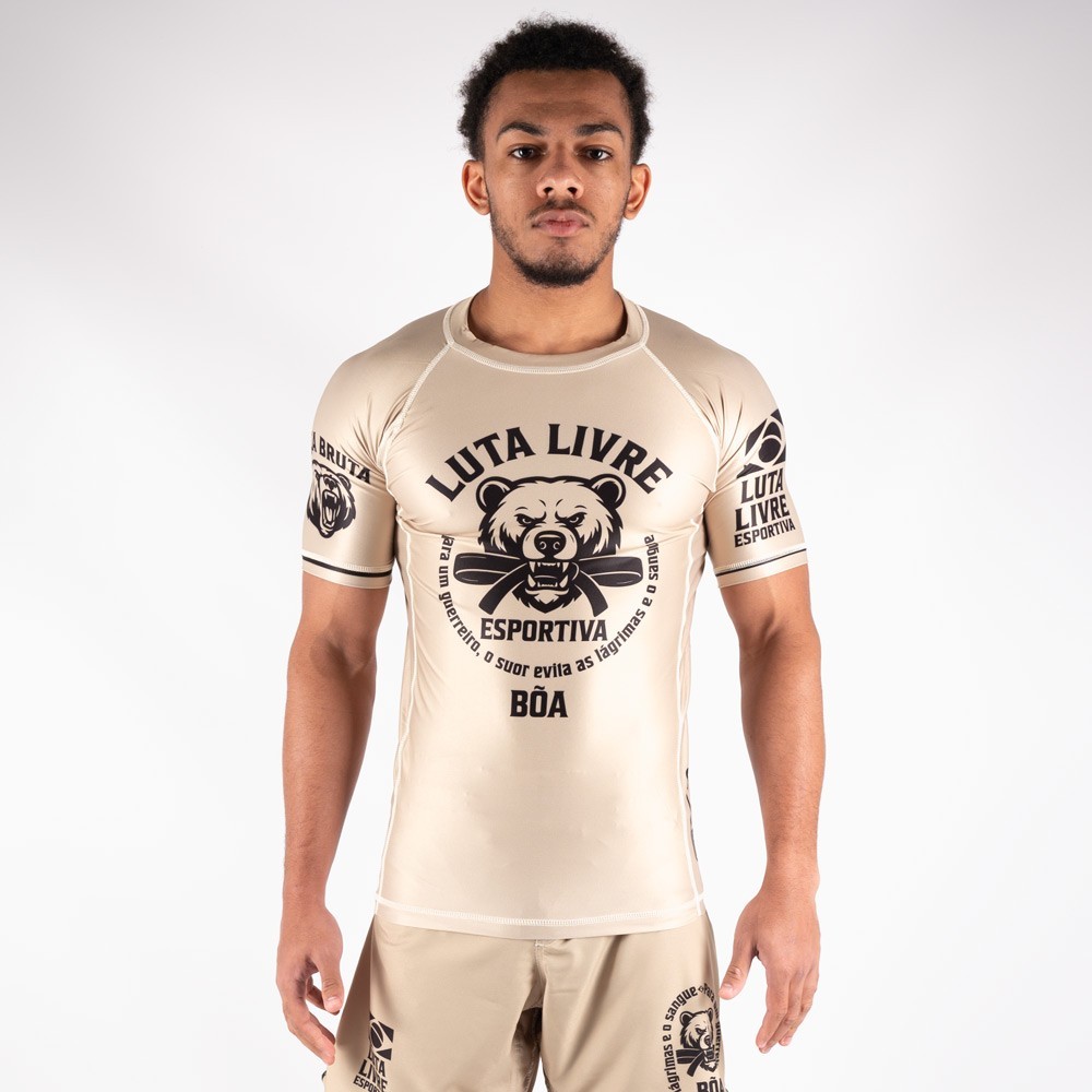 Rashguard Luta Livre No-Gi - Coleção Raiz Esportiva