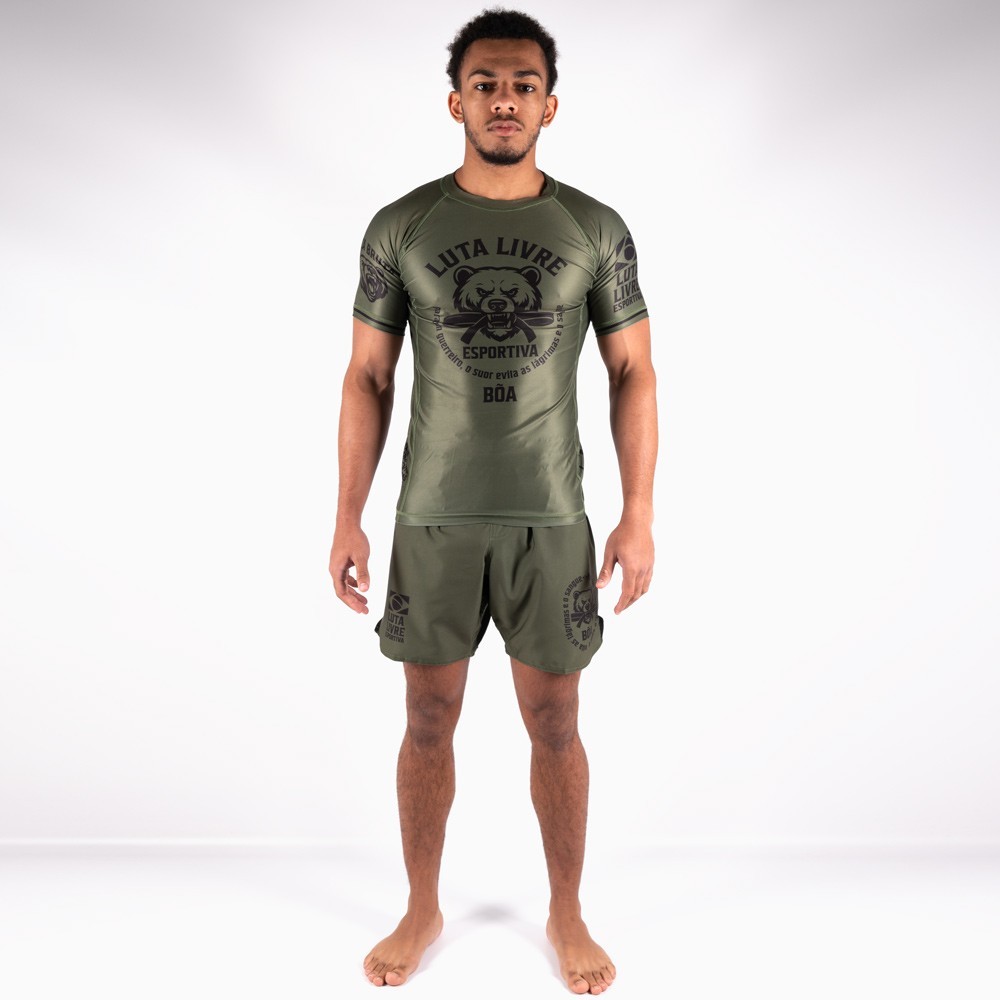 Rashguard Luta Livre No-Gi - Coleção Raiz Esportiva