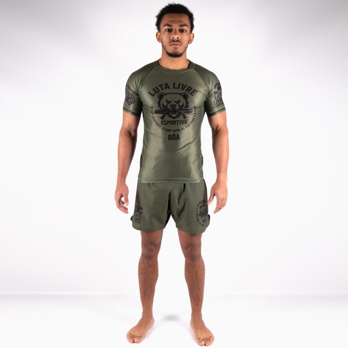 Rashguard Luta Livre No-Gi - Coleção Raiz Esportiva