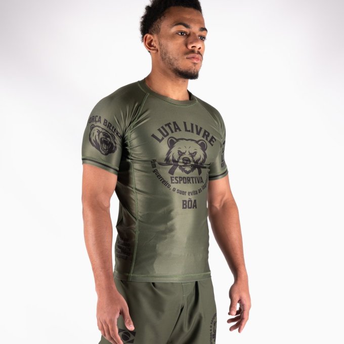 Rashguard Luta Livre No-Gi - Coleção Raiz Esportiva