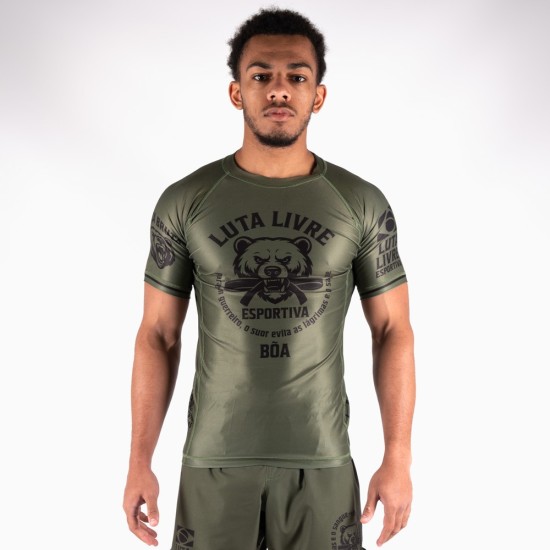 Rashguard Luta Livre No-Gi - Coleção Raiz Esportiva