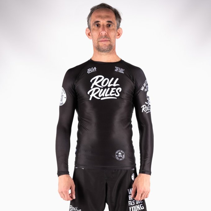 Rashguard Uomo No-Gi Roll Rules