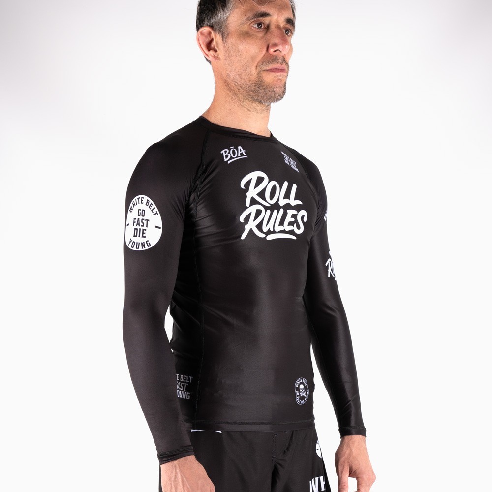 Rashguard Uomo No-Gi Roll Rules