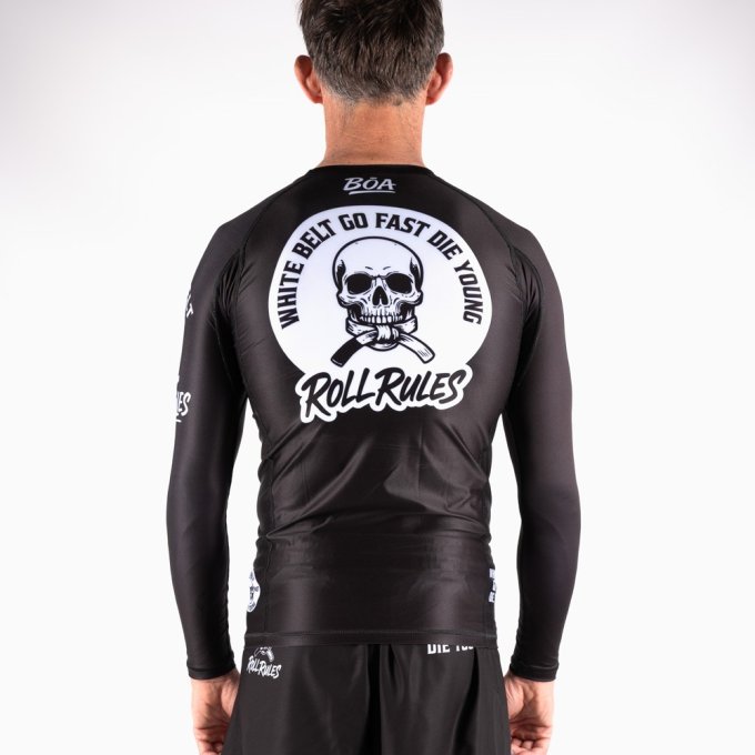 Rashguard Masculino No-Gi Roll Rules