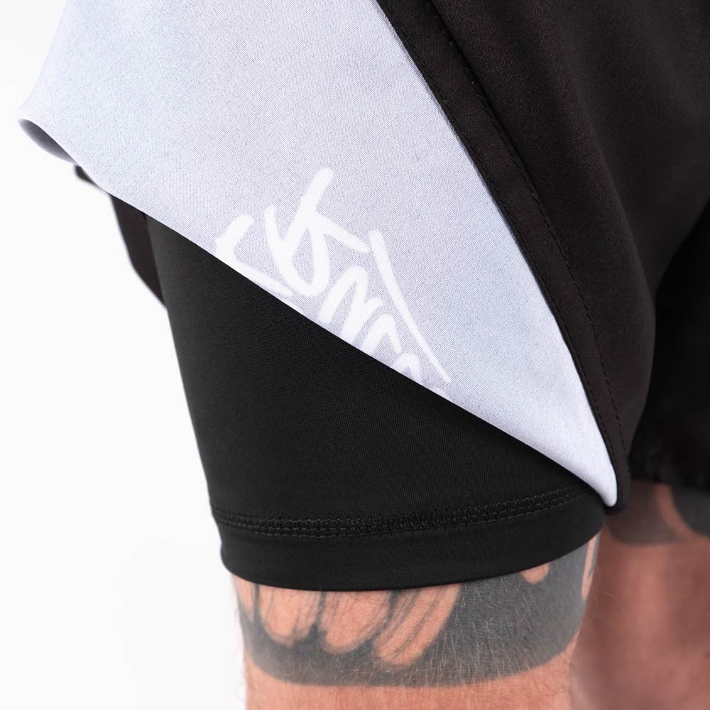 Short BJJ Uomo No-Gi Roll Rules con Compressione | BŌA