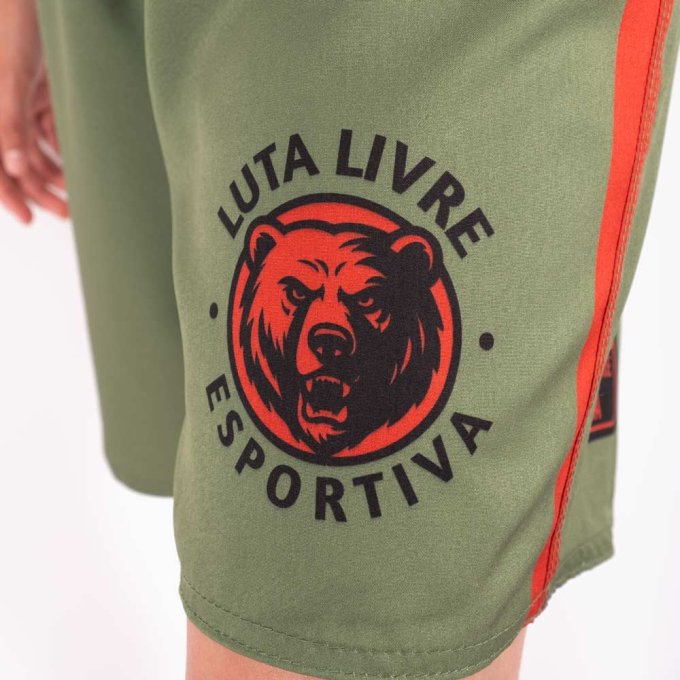 Short Infantil Luta Livre No-Gi Raiz Esportiva