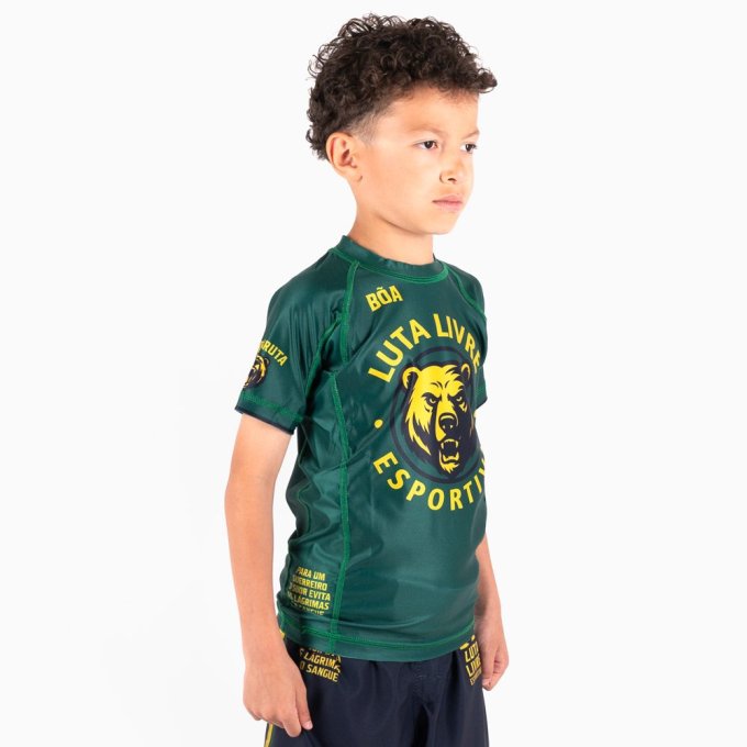 Rashguard Enfant Luta Livre No-Gi Raiz Esportiva
