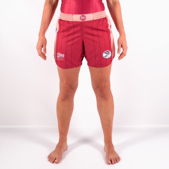 Short BJJ Feminino No-Gi Baseball Choke