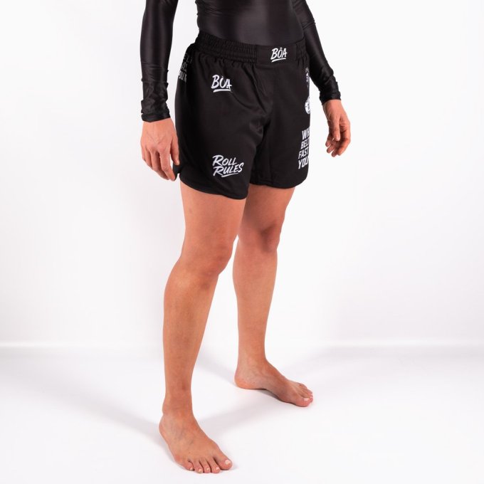 BJJ No-Gi Shorts Damen Roll Rules