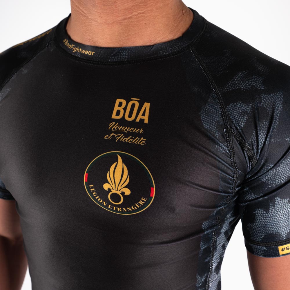 Техническая деталь мужского рашгарда No-Gi BŌA Французский Иностранный легион