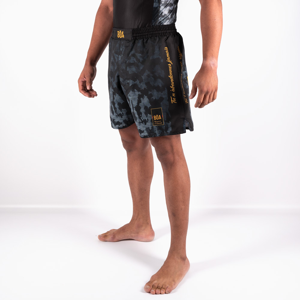 Short da combattimento No-Gi Legione Straniera Francese nero, oro, rosso e verde